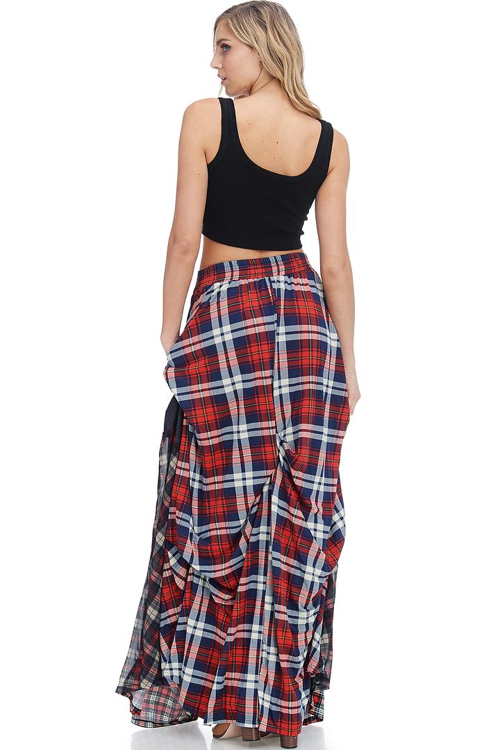 damsel in distress maxi skirt